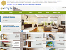 Tablet Screenshot of ekosystemy.pl